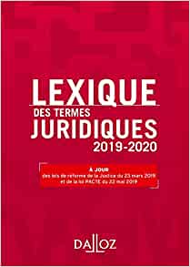 Lexique termes juridiques